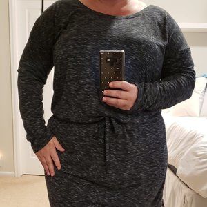 Old Navy XXL Grey Heathered Jersey dress